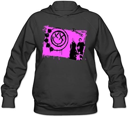 Mason Holstein 182 Blink Women's Graphic Hoodies Coat Black