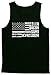 Blittzen Mens Tank Beer Bacon Guns & Freedom, XL, Black