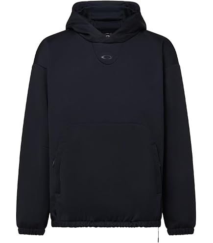 Oakley Mens Drift Tech Fleece Hoodie, Blackout, X-Small at Amazon