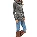 levaca Womens Clothing Long Sleeve Tunic Casual Slim Shirts Tops Deep Gray XL