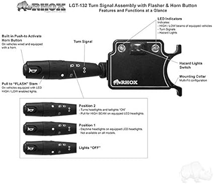 Amazon Com Rhox Deluxe Golf Cart Turn Signal W Flasher