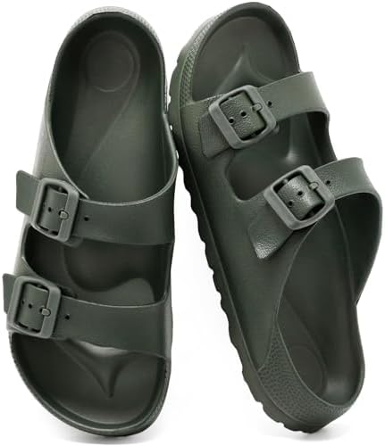 Amazon.com | FUNKYMONKEY Unisex EVA Comfort Slides Thick  display picture 3