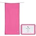 Dock & Bay Towel for Fitness and Travel - Angel Pink, 63 x 31 - Travel, Shower & Fitness - Ultra Absorbent Travel & Backpacking Accessory