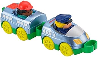 Fisher-Price Little People Wheelies Toy Train, paquete de 2