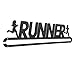 Gone For a Run | Runner's Race Medal Hanger | Runner Girl Black