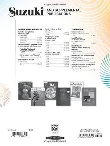 Suzuki Cello School, Vol. 1: Cello Part, Revised Edition - //medicalbooks.filipinodoctors.org