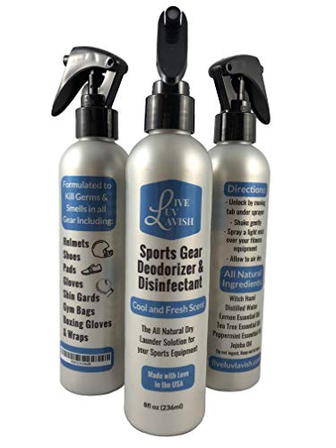 Live Luv Lavish Premium Sports Gear Deodorizer and Disinfectant. The Natural and Organic Dry Launder - coolthings.us
