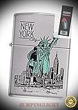 9127 ny City Statue of Liberty Lighter with Flint