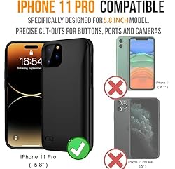 Battery Case for iPhone 11 Pro - 5.8