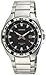 Casio Men's MTP1306D-1AV Silver Stainless-Steel Quartz Watch with Black Dial