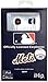 iHip MLF10169NYM MLB New York Mets Printed Ear Buds, Blue/Orange