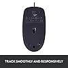 Logitech-B100-Wired-USB-Mouse-3-Buttons-Optical-Tracking-Ambidextrous-PC-Mac-Laptop-Black Logitech B100 Wired USB Mouse, 3-Buttons, Optical Tracking, Ambidextrous PC / Mac / Laptop - Black
