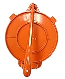 IMUSA USA MEXI-86016 Aluminum Tortilla Press 8-Inch, Orange