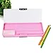 Aisa Colorful Cartoon Character Pencil Case Beautiful BB Pincess Pattern Multifunctional Pencil Box for Student (Color Pink) Special Gift for Children/kids