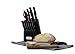 ZYLISS Expert Knife Block Set with Steak Knives, Black, 15 Piece