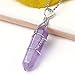 Foster's Amethyst Wire Wrap Gemstone Quartz Healing Point