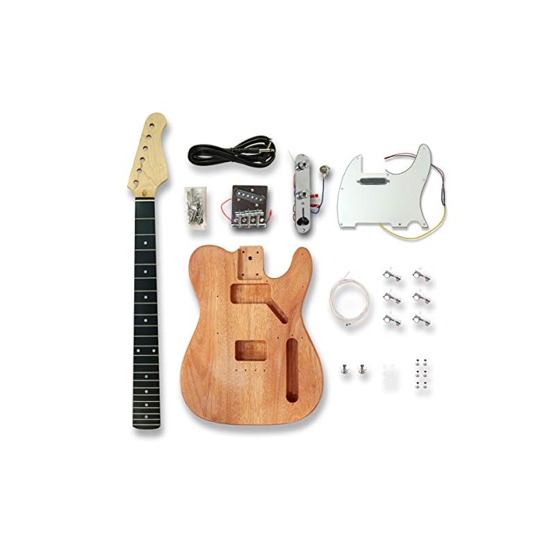 BexGears Electric Guitar Kits Okoume wood Body maple neck & composite