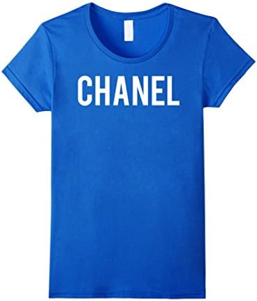 Womens Chanel T Shirt - Cool new funny name fan cheap gift tee Small Royal Blue