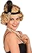 KANGAROO 1920s Flapper Headband Black