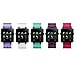 QGHXO Band for Garmin Vivoactive, Soft Silicone Replacement Watch Band for Garmin Vivoactive/Vivoactive Acetate (No Tracker, Replacement Bands Only) (5PCS Bands-Girl)