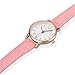 ARMIDO Watches for Girls – Easy Time Telling Kids Watch with Pink Faux Leather Strap