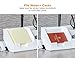 Bostitch Office Sticky Note Holder + Business Card Stand, Includes Pen Holders, White