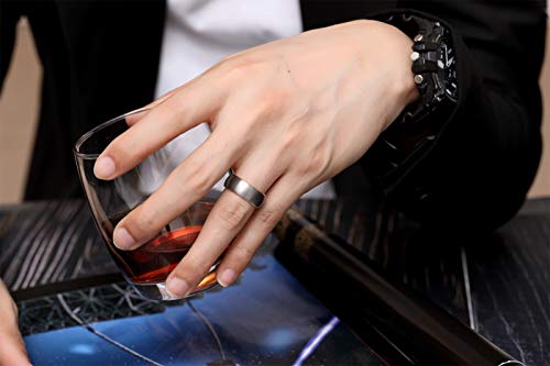 Zoesky 8mm Dome Tungsten Carbide Rings Wedding Band for Men Women Matte Brushed Comfort Fit Rose Gold