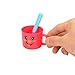 ThinkMax Kids Play Tea Set Toy with Cake for Children Tea Party Pretend Play Game with Cute Smiley Face Design (24 Pieces)