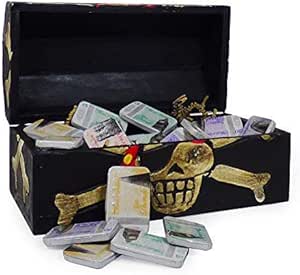 Regalo de chocolate con un delicioso y novedoso billete de banco