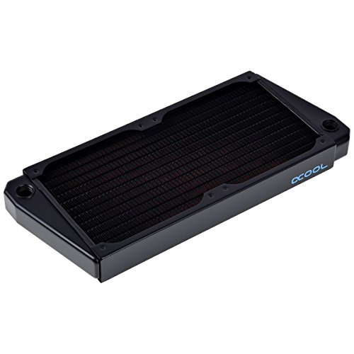 Alphacool NexXxos ST30 Full Copper X-Flow Radiator 240, 120mm x 2, Dual Fan
