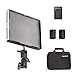Emgreat Aputure Amaran AL-528S 528 Led Video Light Panel Led Studio Lighting Kit with Rechargeable Batteries Pack and Pergear Clean Kit