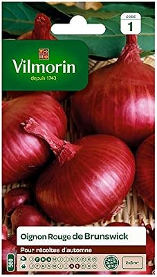 bolsa de semillas Cebolla roja Vilmorin: Amazon.es: Jardín