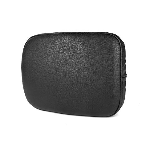 Goldfire Motorcycle Rear Passenger Cushion Suction Cups Pillion Pad Suction Seat Compatibility For Harley Dyna Sportster Softail Touring XL 883 1200 (8 Cup)