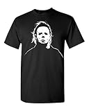 Jacted Up Tees Michael Myers Halloween Movie Mask Men's T-Shirt SHIPS FROM OHIO USA