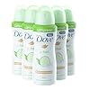 6 x 100ml Dove Compressed Antiperspirant Deodorant Spray - Go Fresh - Cucumber & Green Tea