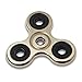 ELONGDI EDC Hand Spinner Aluminum Help Focus Durable Finger Spinner Toy Perfect for Spend Time Relieves Anxiety Fidget ADHD Autism Lessen Boredom, High Speed Up to 5mins (Gold)