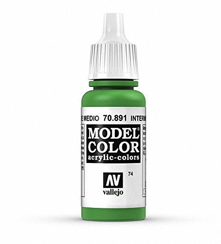 Vallejo Intermediate Green Paint, 17ml