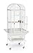 Prevue Pet Products 34512 Dometop Bird Cage, Small, Chalk Whitethumb 1