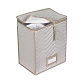 Richards Homewares Deluxe Fiber Champagne Flute, Mocha