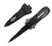 Spearfishing Knife - Diving Knife. Stainless Steel, no Rust. Half Serrated Blade on These Knives. Sharp Like a Laser. Straps for Leg, arm or mounts in Belt. M&oslash;rksej diveknife by Mahimahi primary