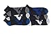 DC 6 Pack Mens Shoes Black Quarter Crew Socks