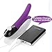 GESS Rechargeable Waterproof Multifunctional Silicone Vibrator, 5.4 Ounce