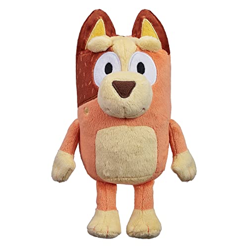 Bluey Heeler Family Stuffed Animal Set of 4, 7-8”, Soft, Bingo, Bandit, and Chilli Plush Figure Toys, Cuddly Plush Toys for Kids Ages 3+