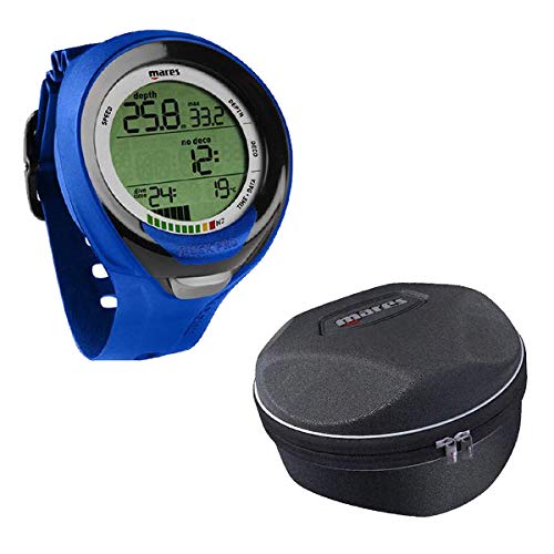 Mares Puck Pro + Tauchcomputer im Set Blau