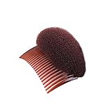 Women's Hair Clip Styling Bun Maker Braid Tool Hair Hairstyling Hair Comb Styling Brown
