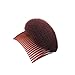 Women's Hair Clip Styling Bun Maker Braid Tool Hair Hairstyling Hair Comb Styling Brown