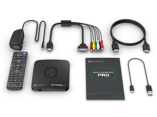 HDML-Cloner Box Pro, capture any HD video, game and play back instantly with the remote control, schedule recording, HDMI/VGA/AV/YPbPr input.