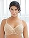 Glamorise Women's Full Figure Wonderwire Lace Bra #9845