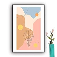 Framed Canvas Wall Art Picasso Poster Print of Woman Canvas Prints Home Artwork Decoration for Living Room,Bedroom - 16x24 inches