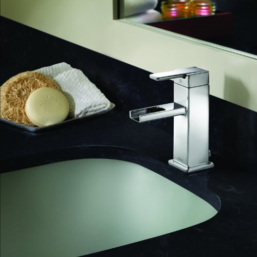 Moen S6705 90Degree OneHandle Modern Open Waterway Bathroom Faucet